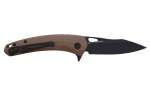 Camping Folding Knife Blaze Folder 6.75" Brown