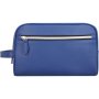 Clicks Men's Toiletry Bag With Front Zip Navy