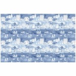 Bolster Cushion Coastal Village