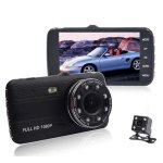 4 Screen Vehicle Dashcam With Reverse Camera