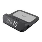Snug 15W Wireless Clock Pad Charger Black
