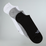Multi Sport Invisible Sock 3P Black Assorted - Black Assorted L