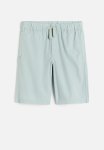 Cotton Pull-on Shorts - Turquoise