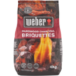 Weber Hardwood Charcoal Briquettes 4KG