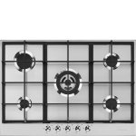Smeg 72CM Stainless Steel Classic 5 Burner Gas Hob - PX375LSA