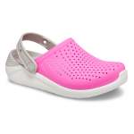 Literide Clog Kids Age 5+ - Electric Pink white J6