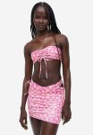 Gathered Swim Skirt - Pink