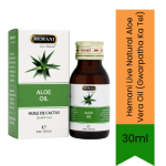 Live Natural Aloe Vera Oil Gwarpatha Ka Tel 30ML - Hair & Skin Care For External Use Only - 30ML