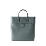 K monogram Leather Tote Bag -sage