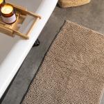 Microfibre Bath Mat Stone 50X80CM