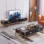 High Gloss Luxury Tv Stand & Coffee Table Set