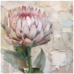 Stretched Canvas Protea Collage