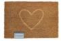 Doormat Coir Heart 40X60CM