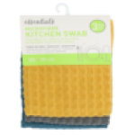 Microfibre Kitchen Swab 30 X 30CM 3 Pack Colour May Vary