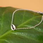 Shell Silver Chain Bracelet
