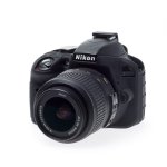 Pro Silicon Dslr Case For Nikon D3300 And 3400 - Black