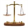 Vintage Balance Scale - Ornamental Metal Antique Justice Scale Model
