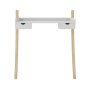 Leaning Desk MINI Drawers - White