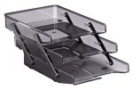 Krost 3 Tier Tray Brown
