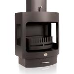 @home Freestanding Fireplace 750 Maluti Comp Glass Sides