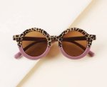 Lilac Leopard Sunglasses