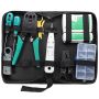 Network Cable Tester Tool Kit 19 Piece Set