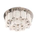 Diana Glass And Crystal LED Ceiling Light