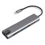8-IN-1 Usb-c Adapter Hub Docking Station Fast Splitter Multiport