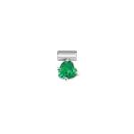 Seimia Charm - Heart Green Stone
