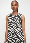 Edit Co Ord Printed Sleeveless Shell - Black Ecru Zebra Smaller