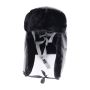 Protective Hard Hat Plush Cover Windproof For Winter With Visor