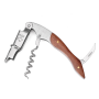 Wine Opener Featuring Both Beer Bottle Opener And Integrated Corkscrew