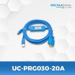 Delta UC-PRG030-20A Program Cable RJ45 To RJ45 3M