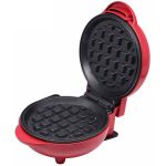 350W Non-stick MINI Waffle Maker - Red