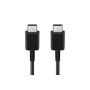 Type C To Type C Cable Compatible With Samsung Phones 5A 1M-BLACK