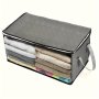 1 PC Large Capacity Zipper Storage Bag Versatile Clothes Organizer With Handle Wardrobe Dustproof Container