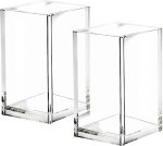 1 Compartments Acrylic Pen Holder