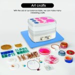 Leveling Board For Epoxy Resin 40.64CM X 30.48CM Adjustable Leveling Board Resin Supplies Paint Projects Acrylic Pouring Tools R