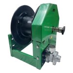 Hose Reel 1" Pneumatic Return Bare