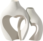 Resin Heart Shaped Vase