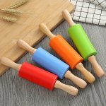 1PC Small Rolling Pin Non-stick Dough Roller For Pizza Pie Cookie Dumplings Noodles And More Kitchen Utensils Kitchen Gadgets Ki