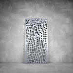 Wall Art D049 - 2000 X 1000 X 20 Indoor Matt Gold Warm White