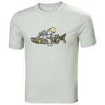 Men's F2F Organic Cotton T-Shirt - 428 Powder Green M