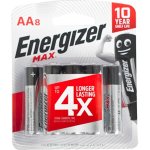 Energizer Max Aa Battery 8 Pack MOQ12 E300645902