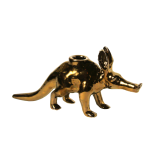 Little Aardvark 3 Candle Holder - Bronze