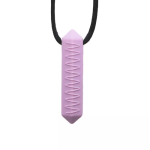 Sensory Chewable Necklace Crystal - Grey