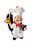 Chef With Paper Towel Holder & 1 X Kloch 27X15X13CM