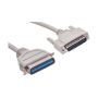 Unique Parallel Printer Cable 1 5 Metre DB25 Male To C36 Male Centronics Bi-directional- Works With IEEE-1284 Compliant Inkjet Laser All-in One Prin