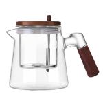 650ML Zen Glass Tea Kettle With Removable Infuser & Separator