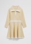 Organically Grown Cotton Collared Knit Dress